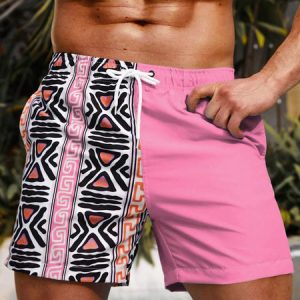 Hawaiian vacation beach shorts