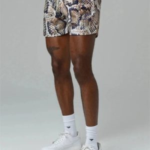Snake men beach shorts