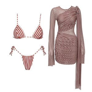 Devas Striped 2026 three piece swimsuit