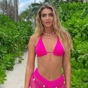 Ava Crochet three piece swimsuit