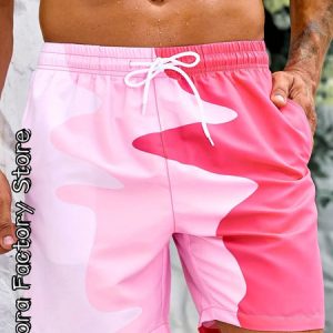 Summer Men Colorful 3D Shorts