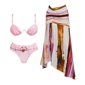 Koral three piece swimsuit set