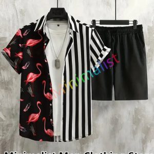 Vacay Travel men beach shorts set