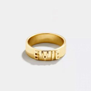 Custom Premium Stainless Steel Name Ring Jewelry Gift