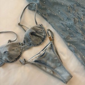 Utah 2026 Denim Print two piece swimsuit